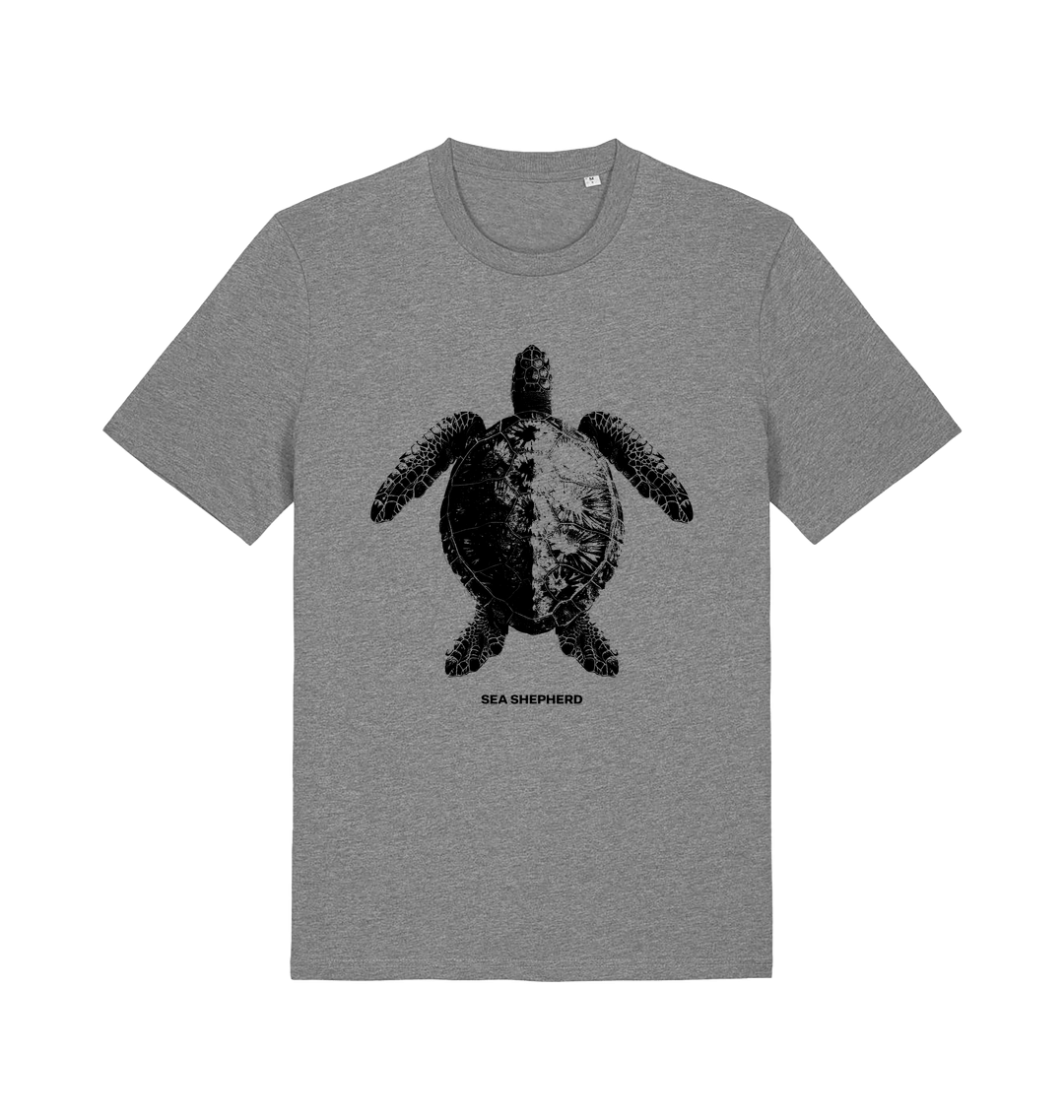 Mid Heather Grey Printed T-shirt